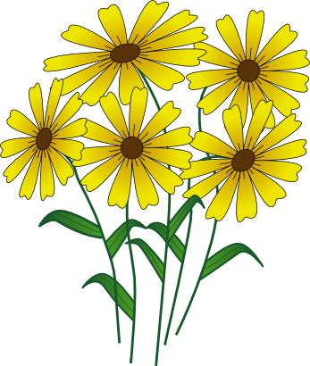 Download free yellow sheet flower icon